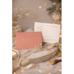 Carte cadeau soins du visage